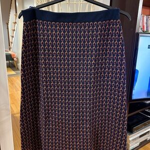 J Crew patterned knit skirt NWT